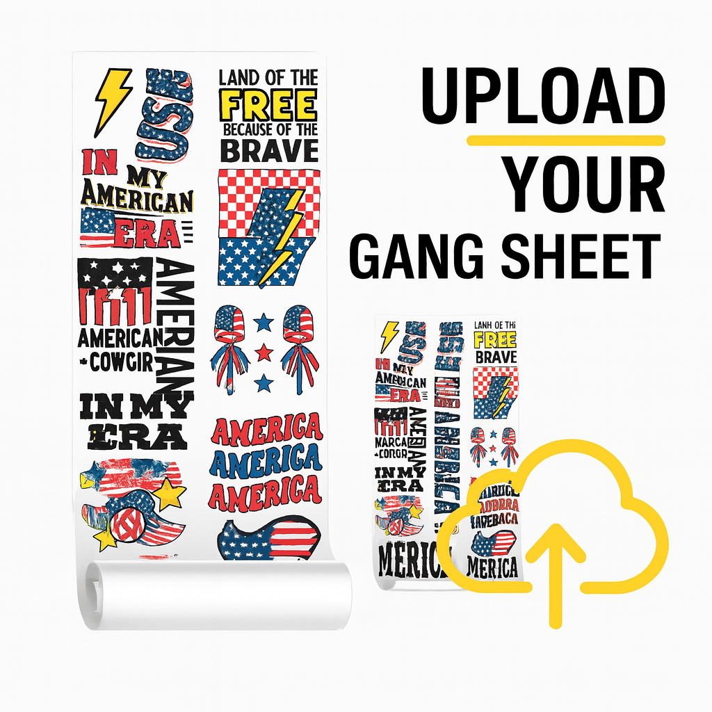Upload Your DTF Gang Sheet