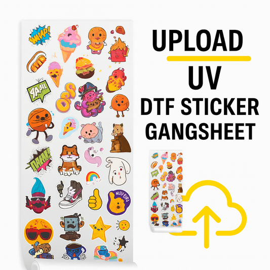 Upload Your UV DTF Sticker Gang Sheet